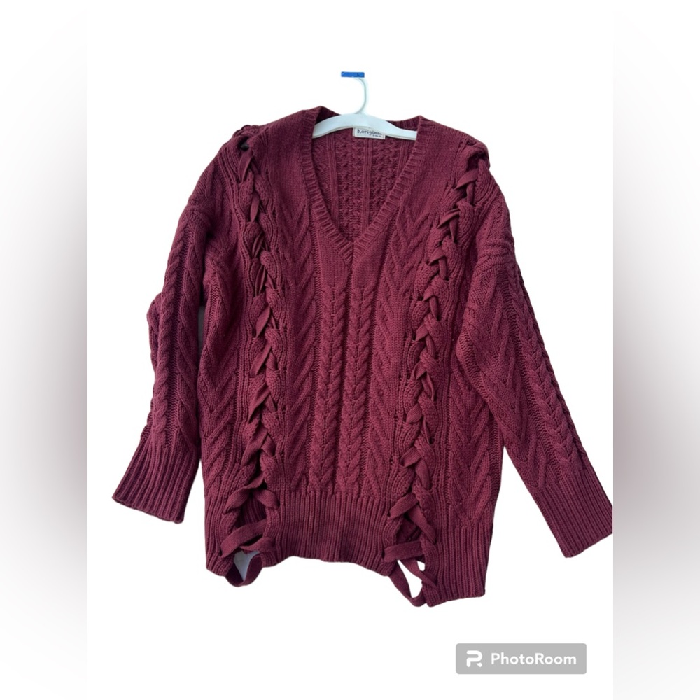 B.original Cable Knit Sweater by Shoe Fly size M